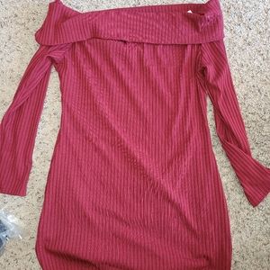 CBR. Red burgundy. Long sleeve